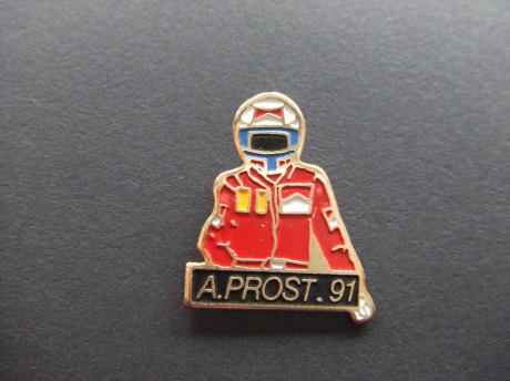 A. Prost Formule 1 autocoureur